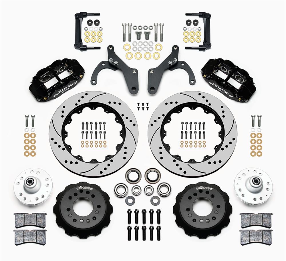 Wilwood Forged Narrow Superlite 6R Big Brake Front Brake Kits 140-12465-D image 1