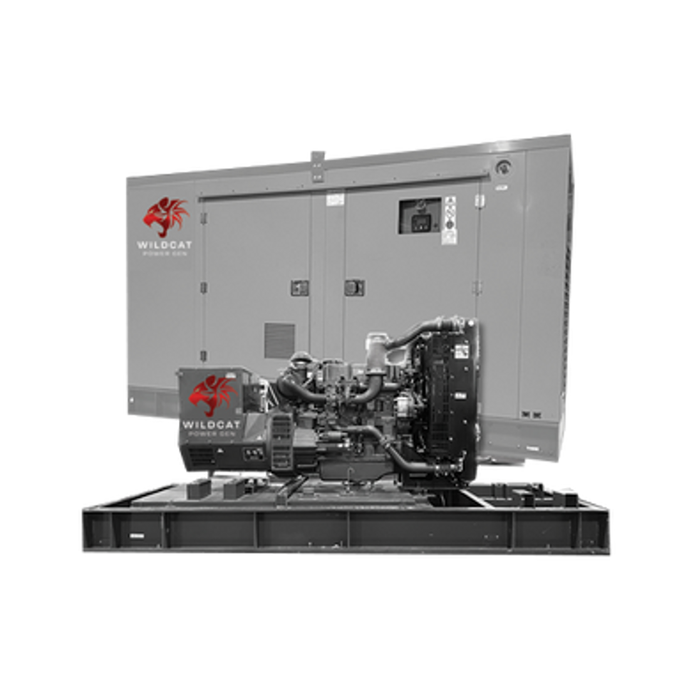 Wildcat Roughneck 40kW Diesel Generator 120/240 Volts Single Phase | RO0040D3AOXE image 0