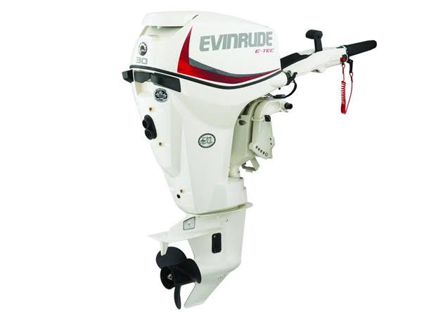 Evinrude E-TEC 30 HP Outboard Motor (E30DRSL) – Lightweight, 2-Stroke, Direct Injection | 2018 Model image 0