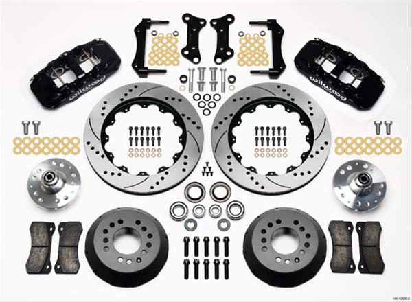 Wilwood AERO6 Big Brake Front Brake Kits 140-15053-D image 1