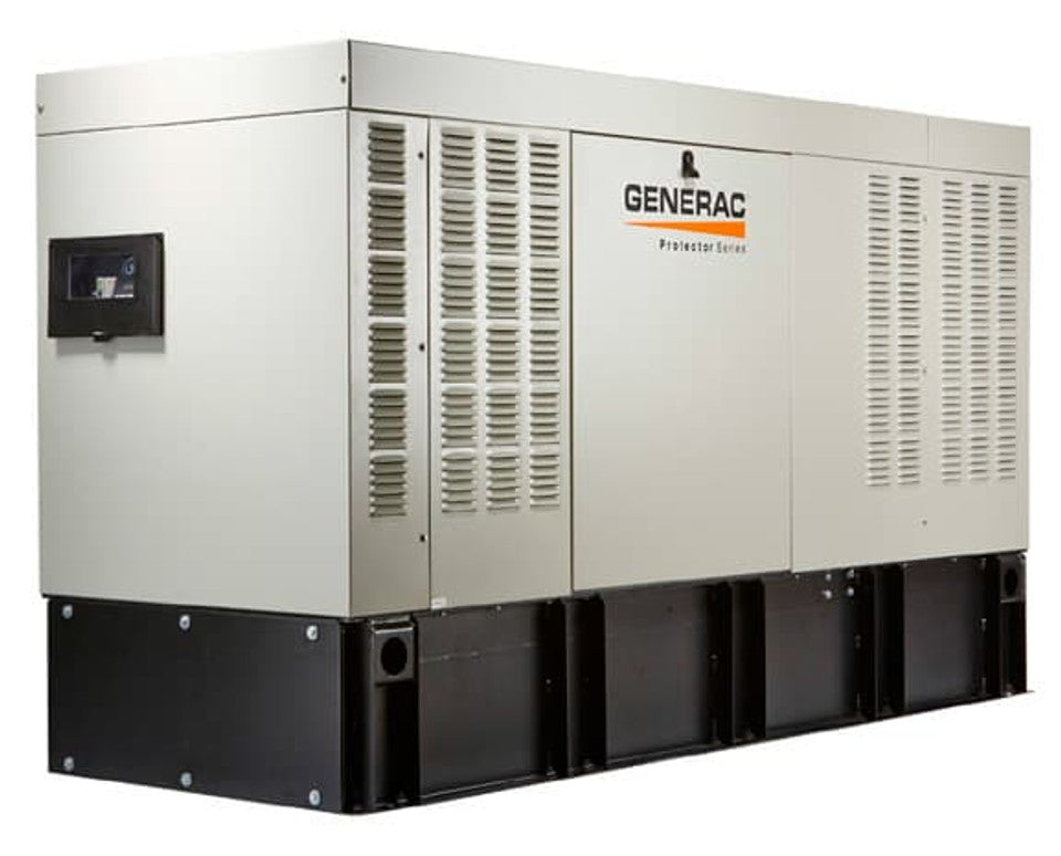 Generac Protector Diesel 15kW Generator 120/240-Volt Single Phase Extended Run Tank | RD01525ADAL image 0