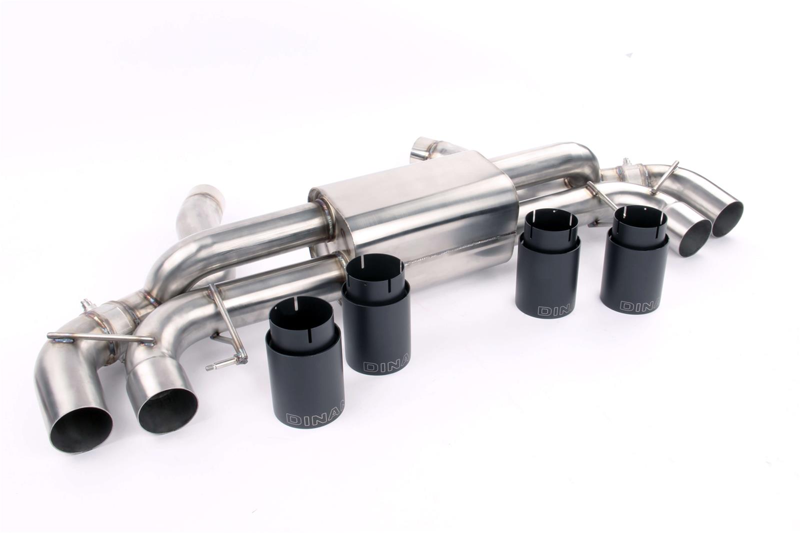 Dinan Free Flow Stainless Exhaust Systems D660-0079-BLK image 0