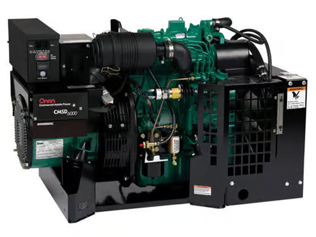 Cummins Onan 7.5kW Commercial Diesel Generator Set 120/240 Volts | 7.5HDKAL-1 image 0