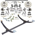 46 In Gasser Ford Axle/Spindle/Brake Kit 5 on 4-1/2 Mopar Bolt Pattern image 0