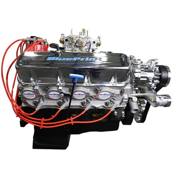 BluePrint Engines GM 454 C.I.D. 460 HP Cruiser Dressed Long Block Crate Engines BP454CTCK image 2