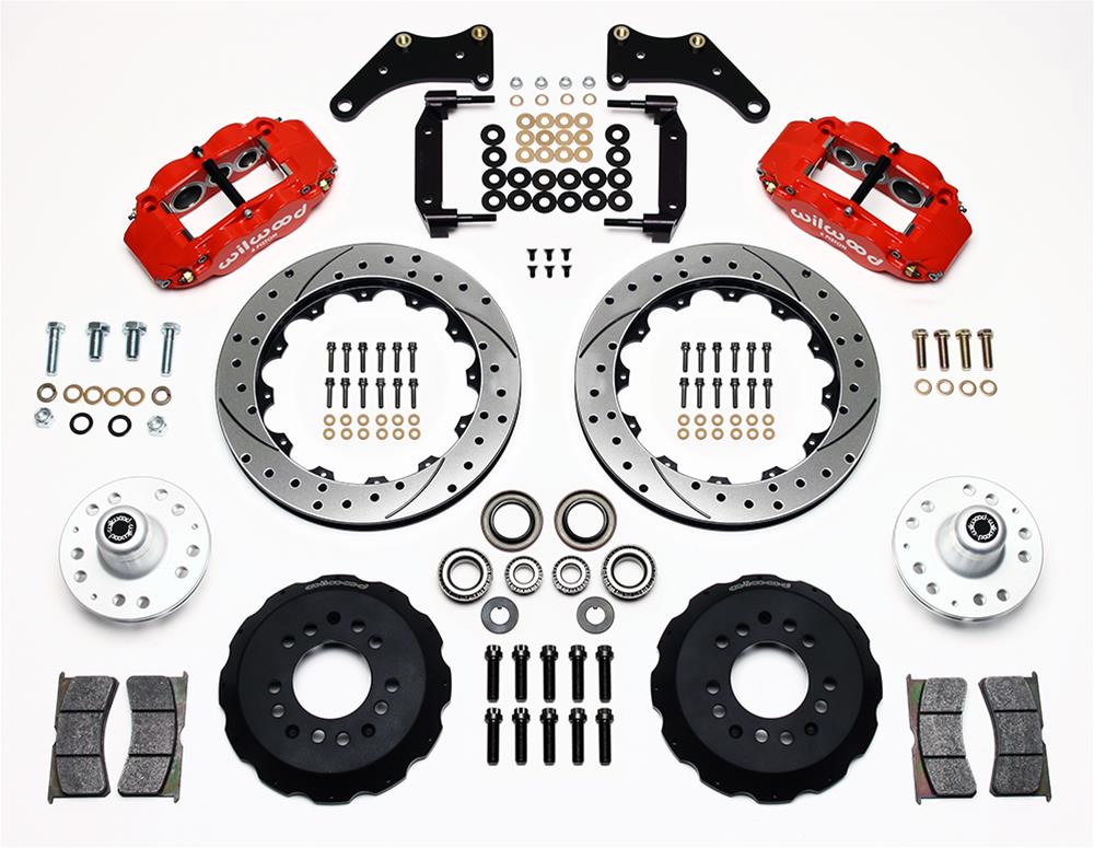 Wilwood Forged Narrow Superlite 6R Big Brake Front Brake Kits 140-10238-DR image 1