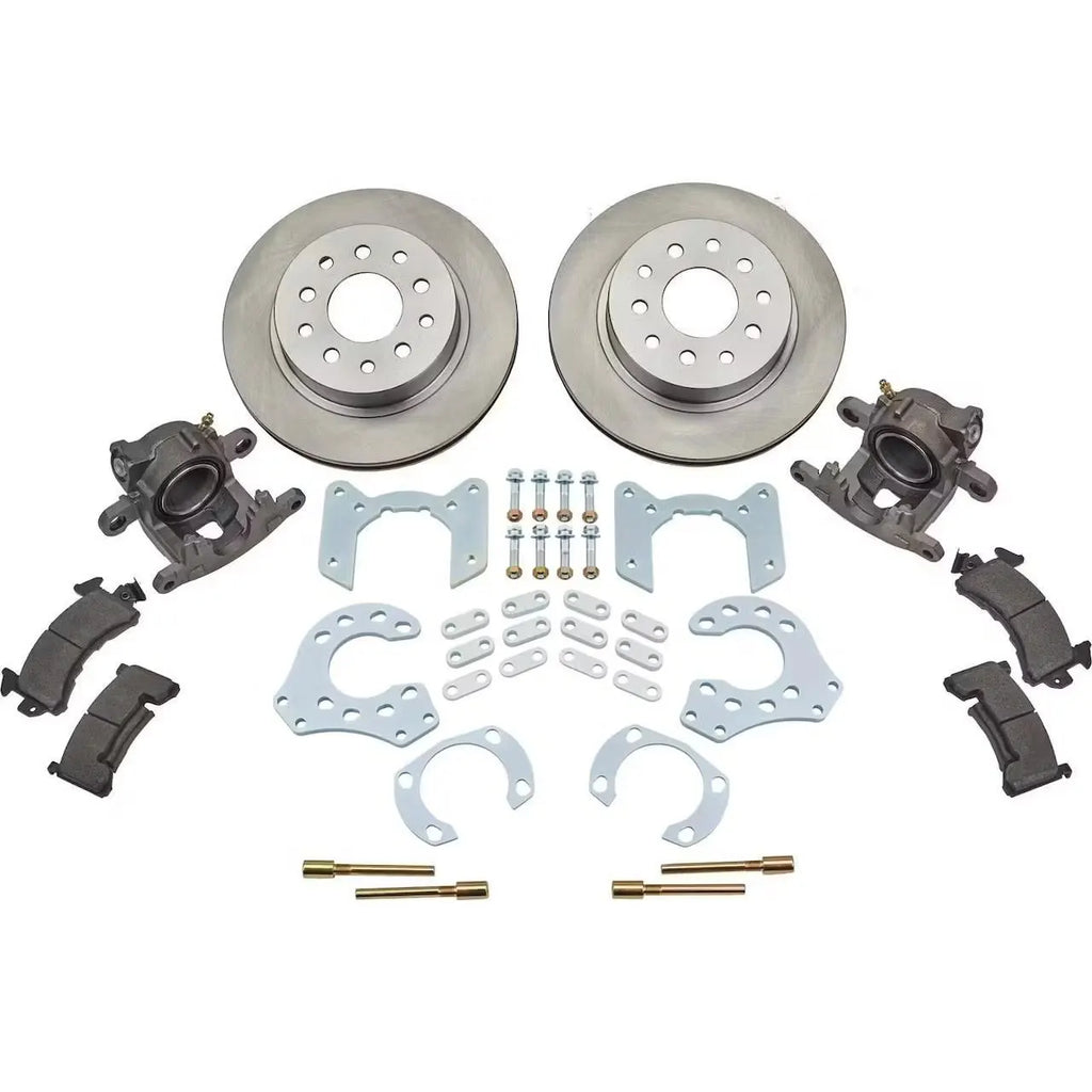 1968-72 Chevy Chevelle 9 Inch Rear Axle w/Disc Kit, 3.50:1 Powered Coated image 2