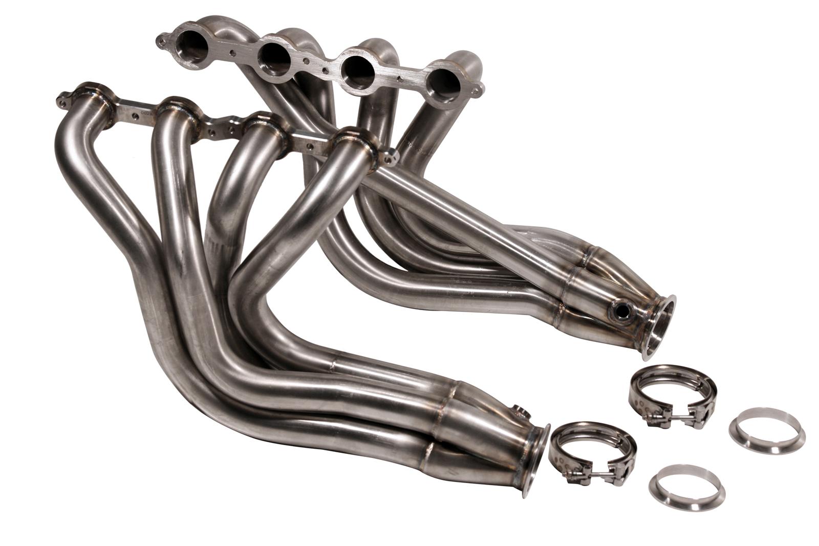 Detroit Speed Stainless Steel Long Tube Headers 061001DS image 0