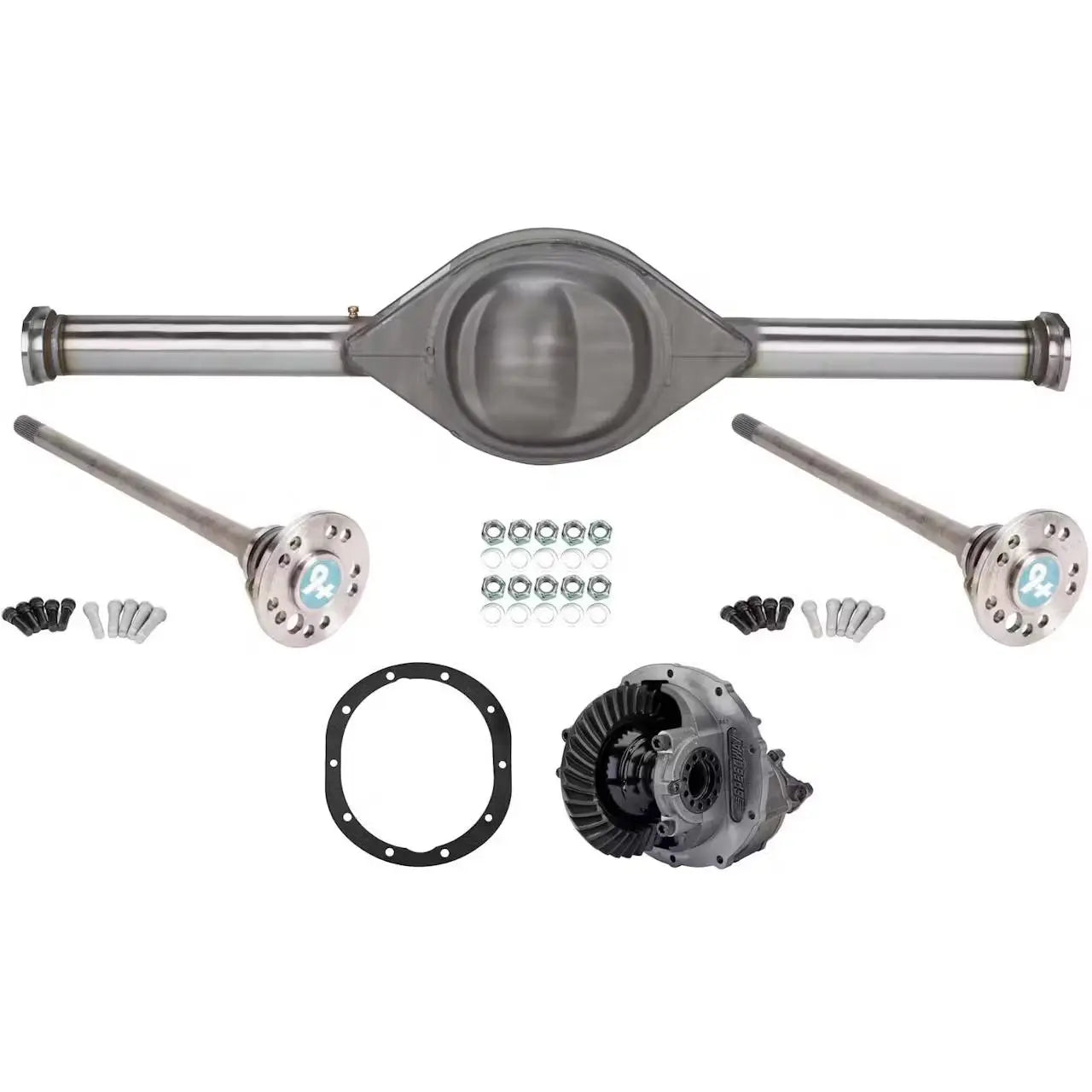 9 Inch Ford Rear Axle Kit w/Gear Style Posi 3rd Member, 58 Inch image 0