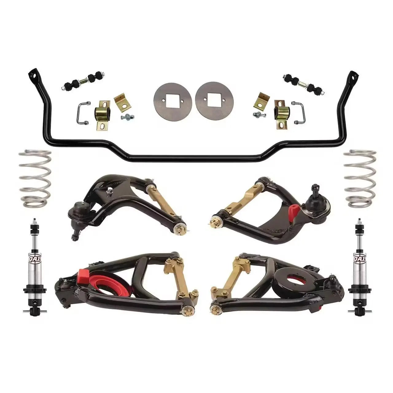 1955-57 Chevy Tubular Control Arms, Coilovers and Sway Bar Kit image 0