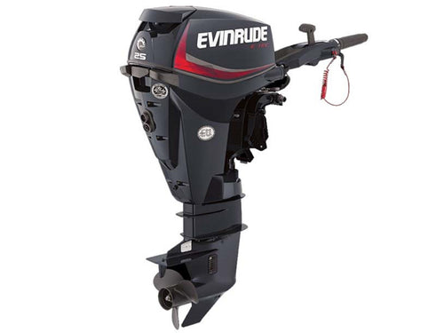2018 Evinrude E-TEC 25 HP E25GTEL Outboard Motor image 0