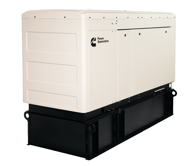 Cummins C30D6 30kW Diesel Generator 24-Hour Tank 120/240 Volts Single Phase | C30D6-A063P963 image 0