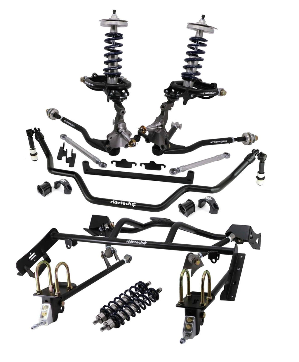 RideTech 1964-66 Mustang Complete Coilover Suspension Systems 12090202 image 0