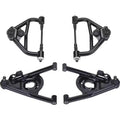 1970-81 Camaro Upper and Lower Tubular Control Arms, Black, Set image 0