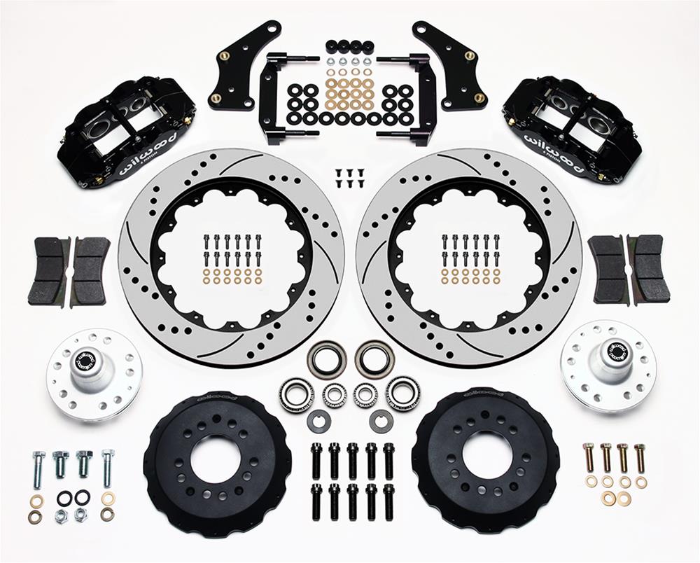 Wilwood Forged Narrow Superlite 6R Big Brake Front Brake Kits 140-10284-D image 1