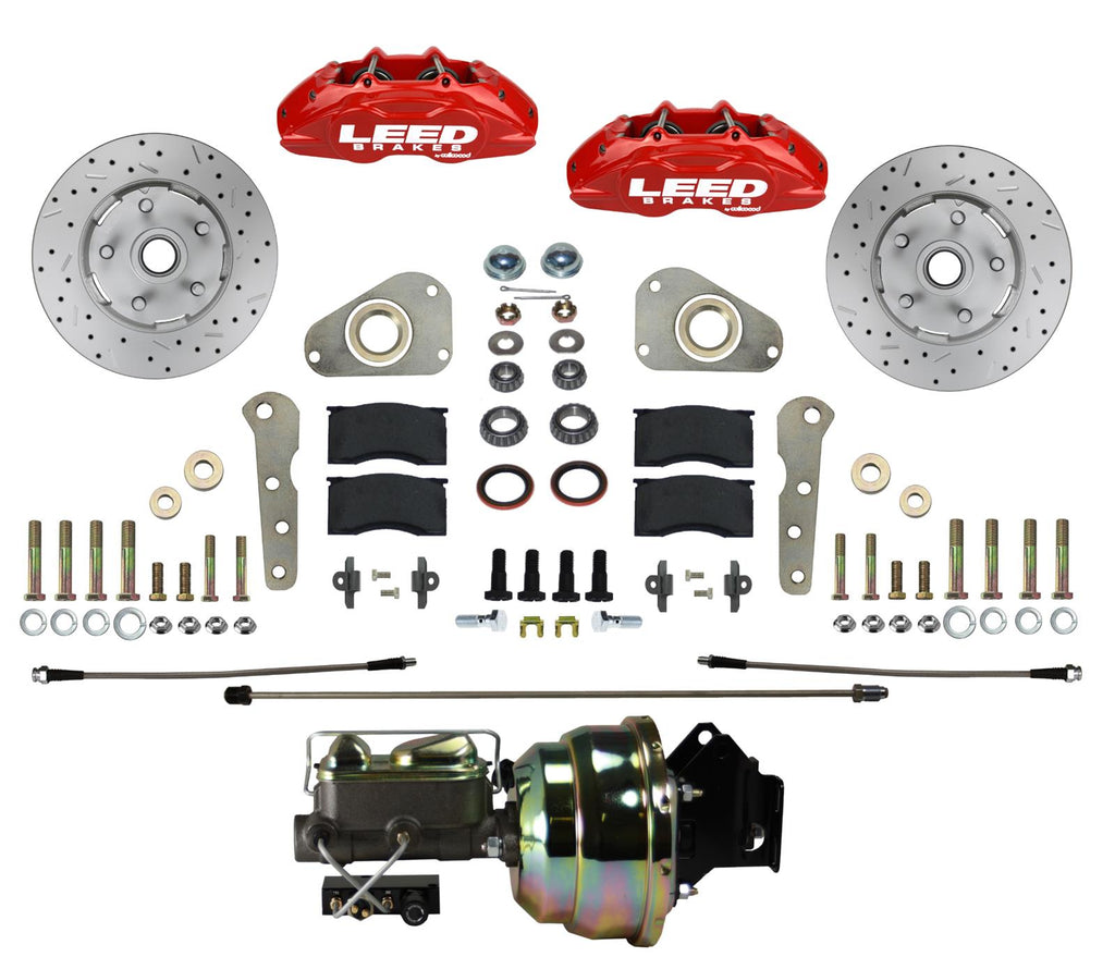 LEED Brakes Front Disc Brake Conversion Kits RFC0026-8307X image 0