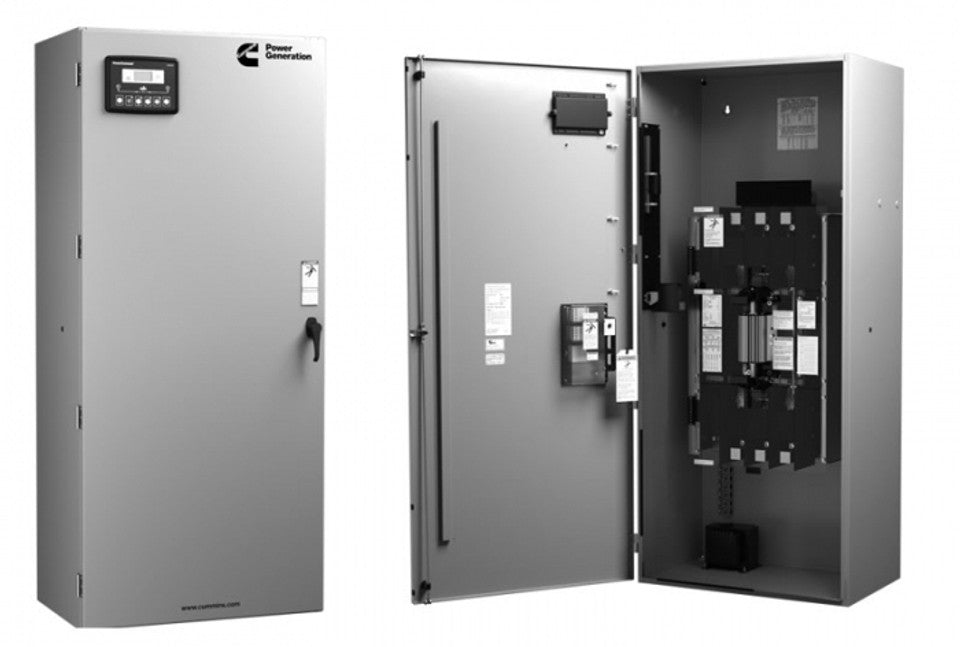 Cummins OTEC 240-Volt 600-Amp Single Phase PowerCommand 40 Automatic Transfer Switch NEMA 1 | A066Y117 image 0