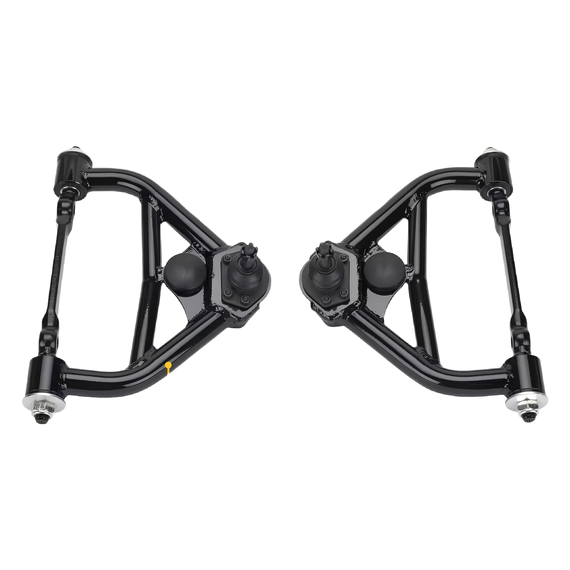 1970-81 Camaro Upper and Lower Tubular Control Arms, Black, Set image 3