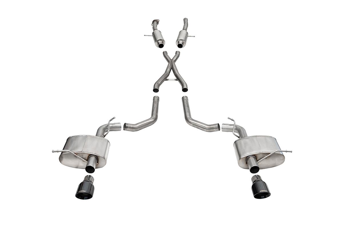 Corsa Sport to Xtreme Exhaust Systems 21198BLK image 0