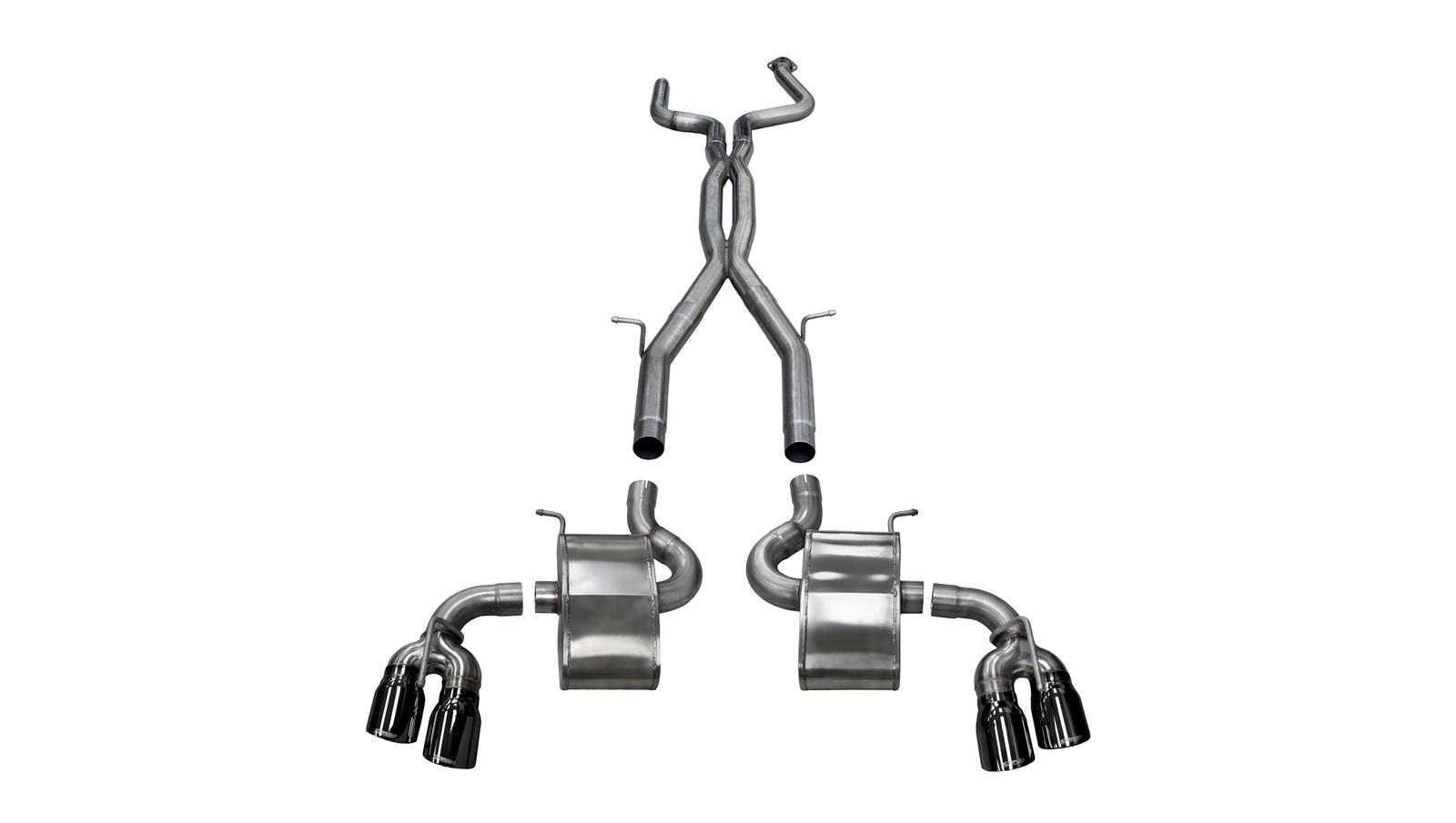 Corsa Xtreme Plus Exhaust Systems 14770BLK image 0