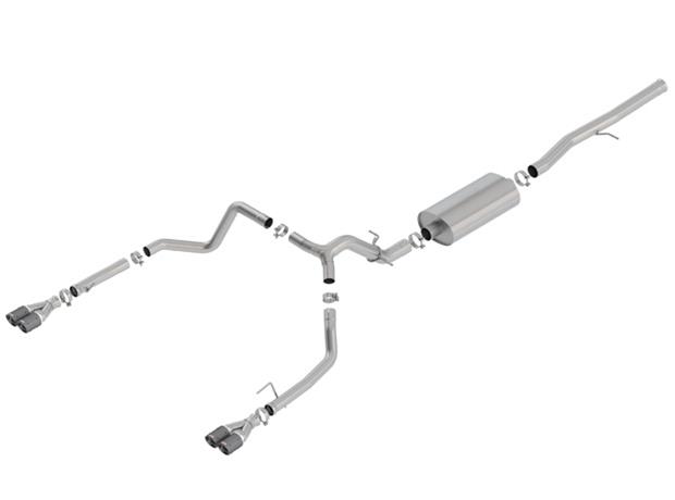 Borla Touring Exhaust Systems 140772CF image 0