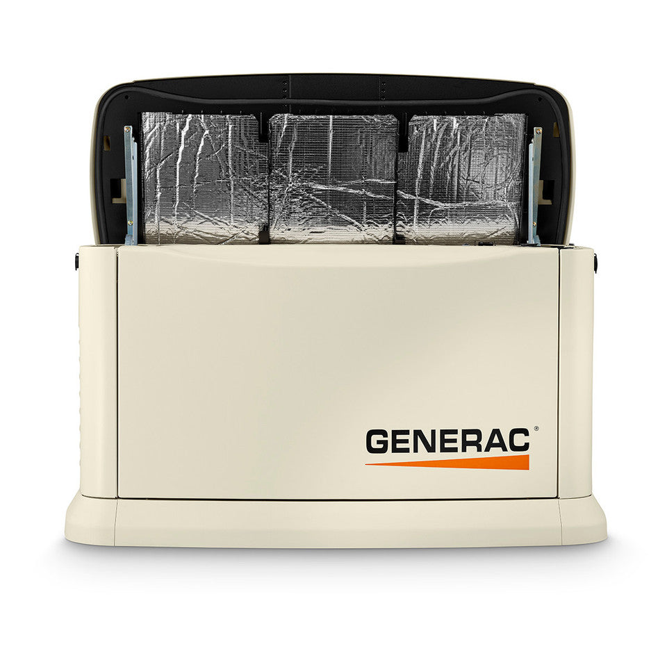 Generac 14kW Whole House Generator with 200-Amp Automatic Transfer Switch | 7225 image 1