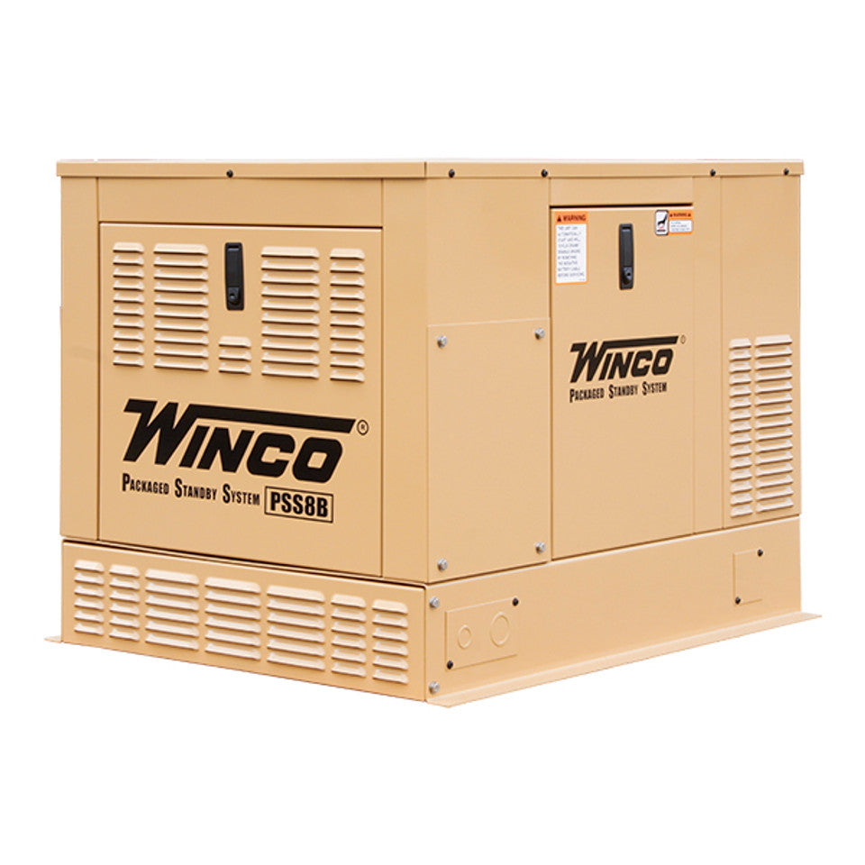 Winco 8kW Standby Generator for Commercial-Residential-Prime Power | PSS8B2WG image 0