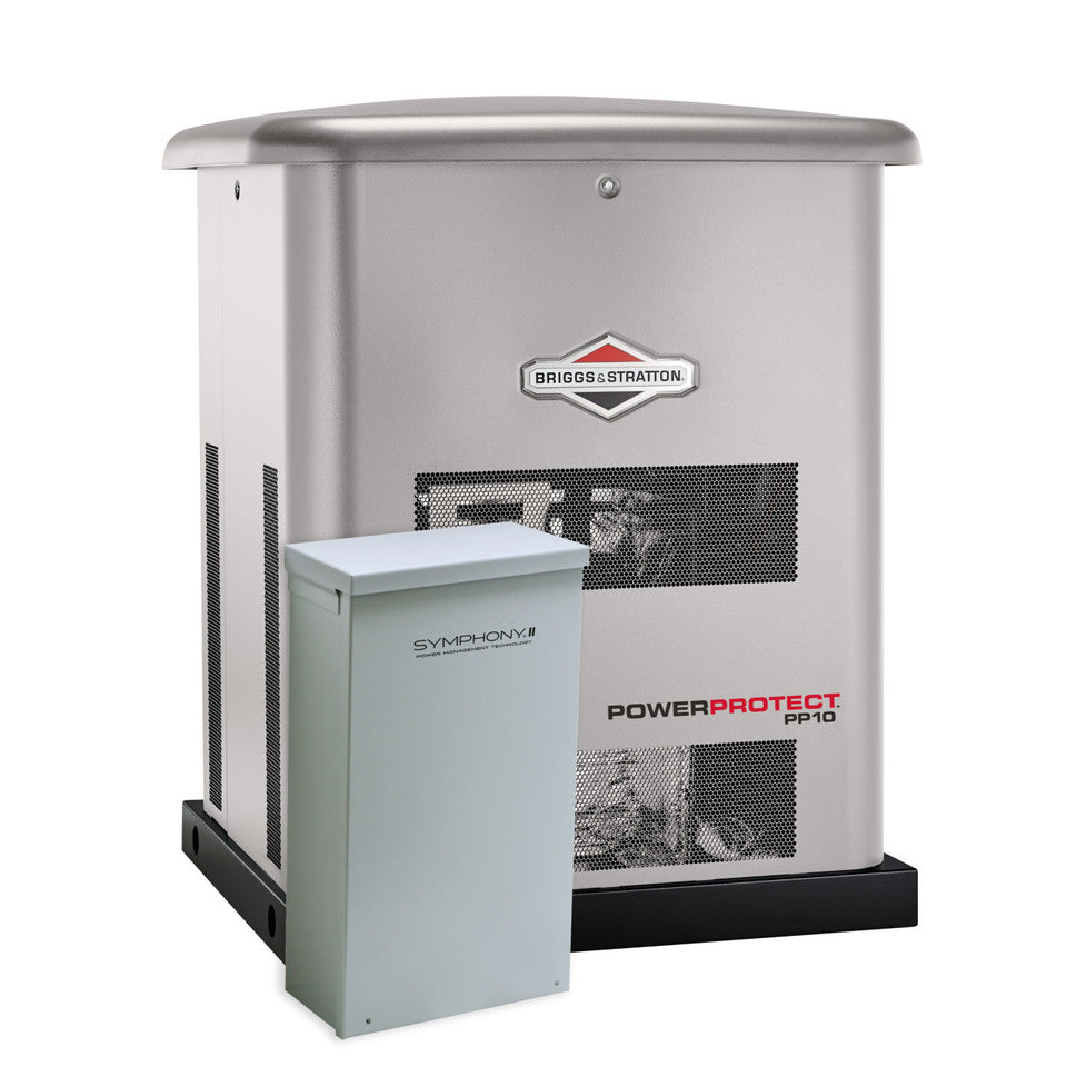 Briggs and Stratton 10kW Standby Generator with 100-Amp 16-Circuit ATS | 40685 image 0