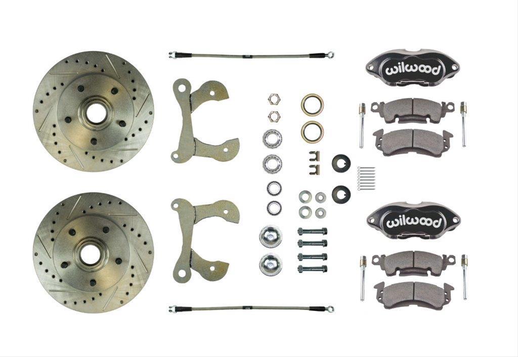 Right Stuff Detailing Performance Series Front and Rear Disc Brake Conversion Kits FSC664DCDSX image 1
