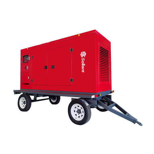 15kVA Portable Diesel Generator Trailer Mounted image 0