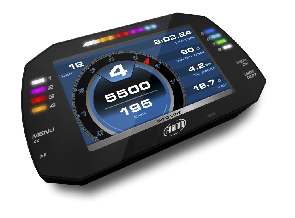 AiM Sports MXG 1.2 Data Loggers XA4MXG12A40R01 image 1