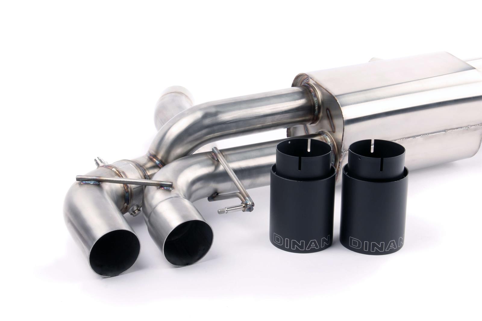 Dinan Free Flow Stainless Exhaust Systems D660-0079-BLK image 4