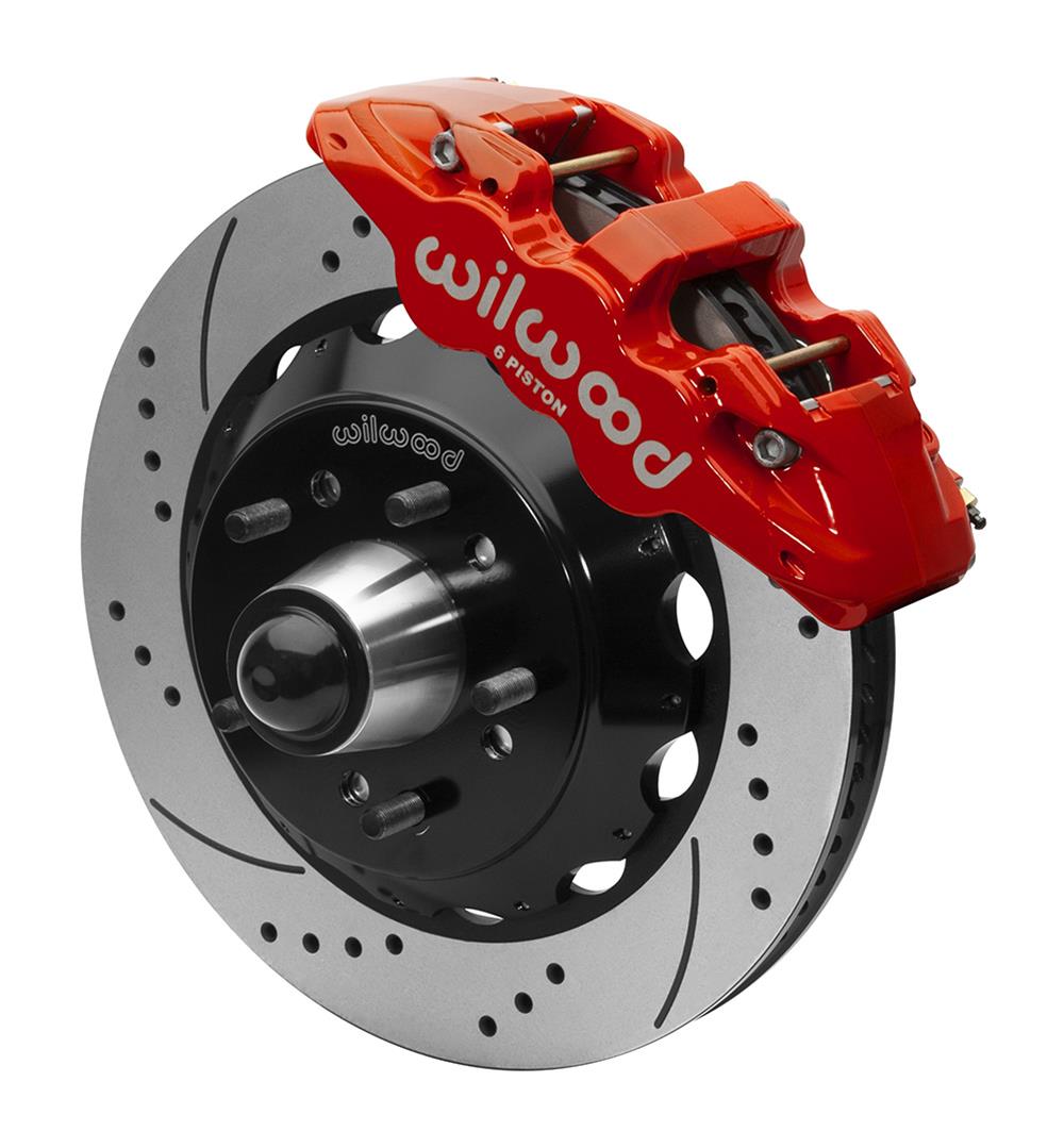 Wilwood AERO6 Big Brake Front Brake Kits 140-15951-DR image 0