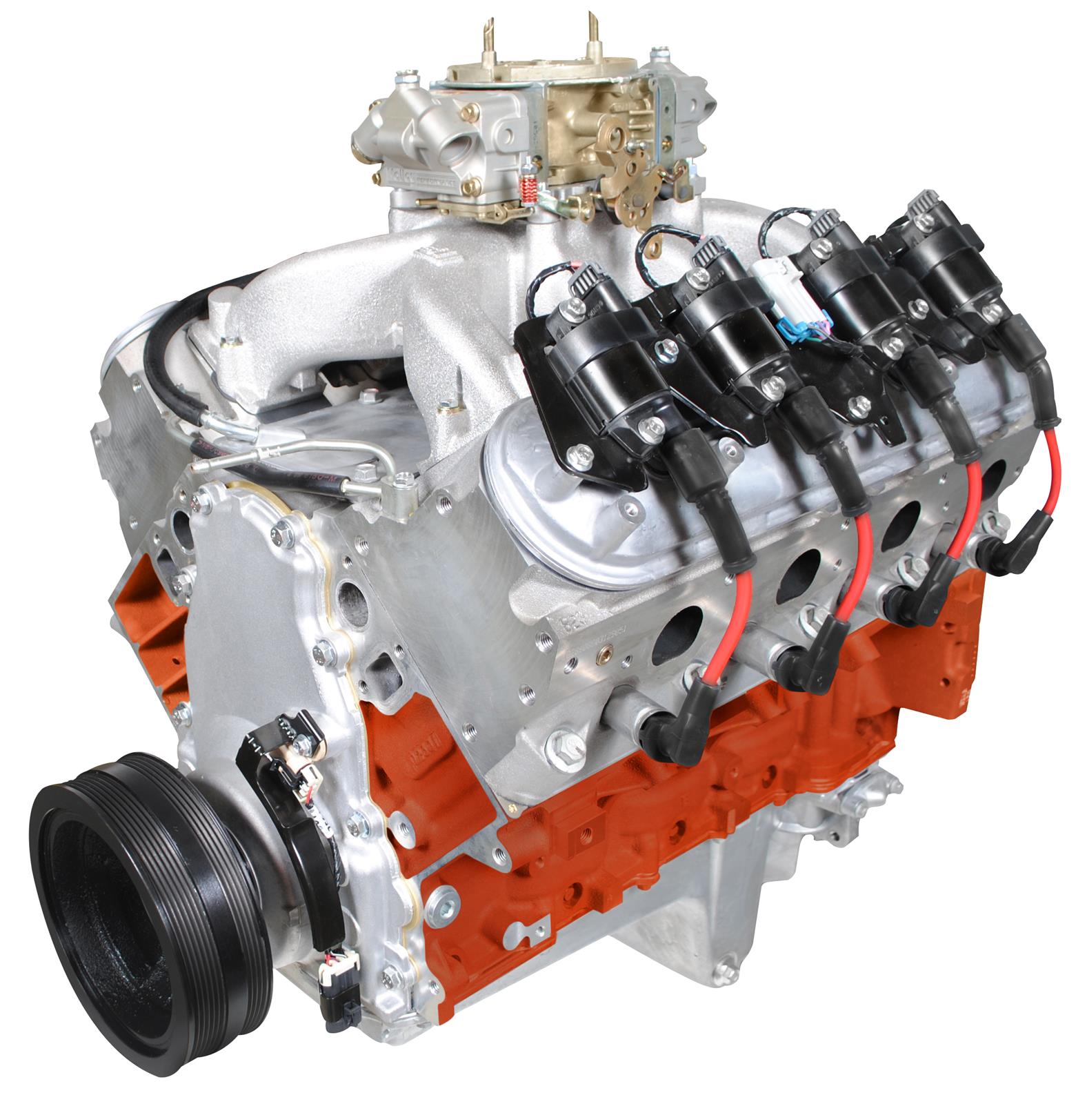 BluePrint Engines Pro Series Chevy LS 427 C.I.D. 625HP Carbureted Retrofit Long Block Crate Engines PSLS4270CTC image 0