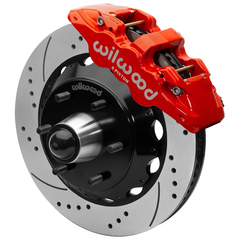 Wilwood AERO6 Big Brake Front Brake Kits 140-16459-DR image 0