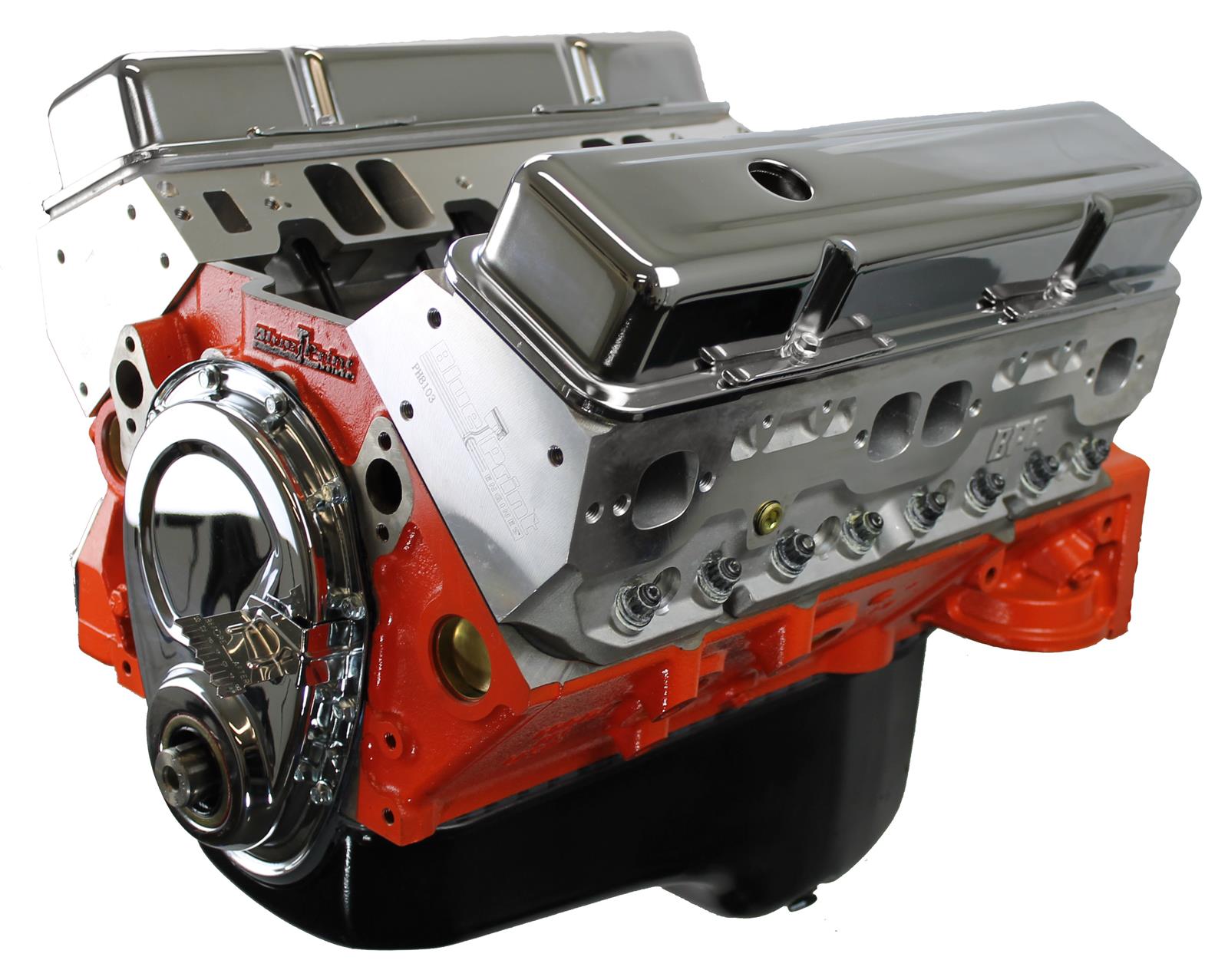 BluePrint Engines GM 400 C.I.D. 508 HP Base Long Block Crate Engines BP4002CT1 image 0