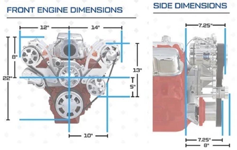 BluePrint Engines Pro Series Chevy LS 427 C.I.D. 625 HP EFI Fully Dressed Long Block Crate Engines PSLS4272CTFK image 3