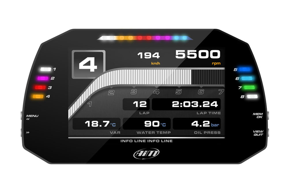 AiM Sports MXG 1.2 Data Loggers XA4MXG12A40R01 image 7