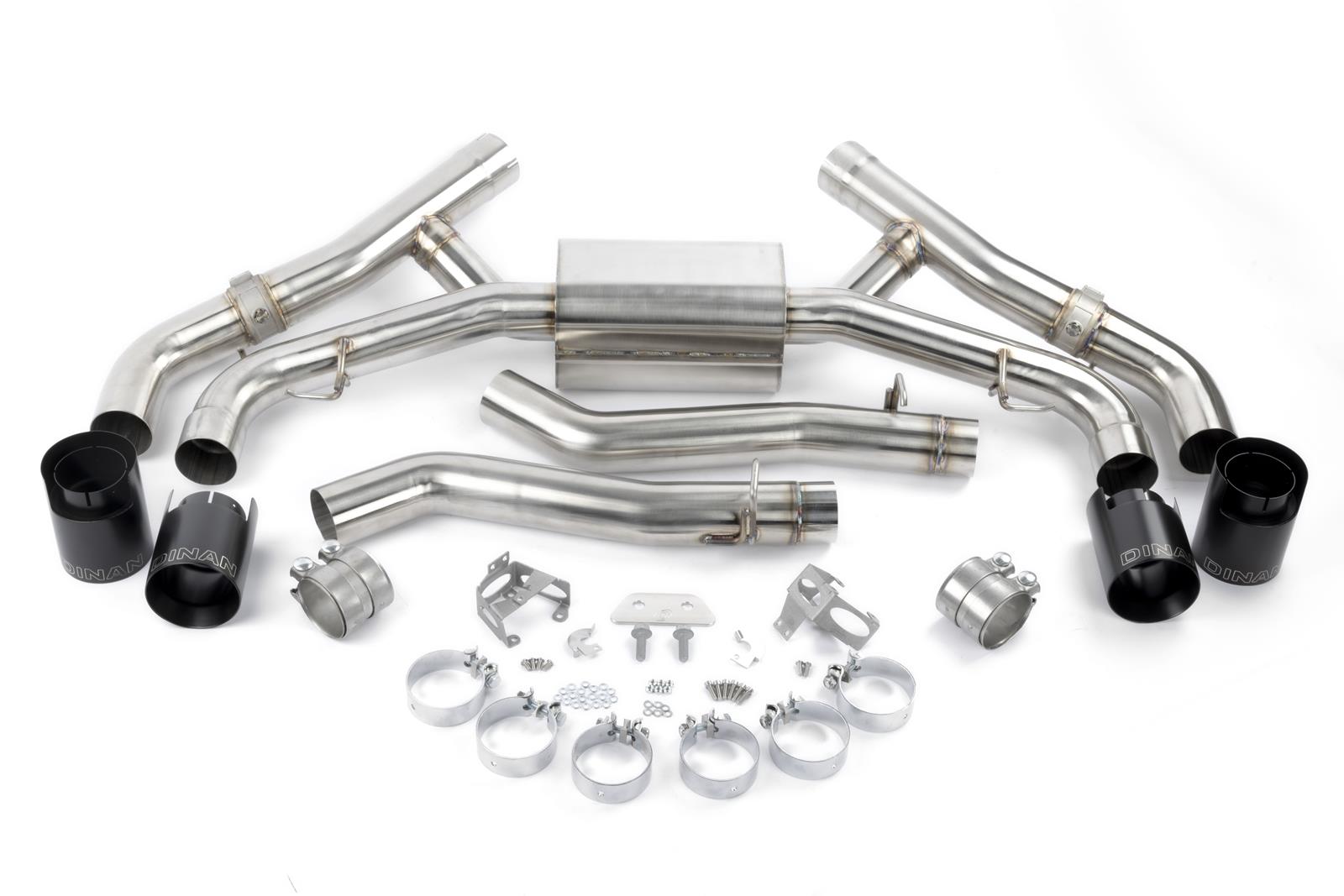 Dinan Valved Exhaust Systems D660-0090-BLK image 0