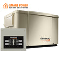 Generac PowerPact 7.5kW Standby Generator Essential Backup Power with 50A Load Center ATS | 6998 image 0