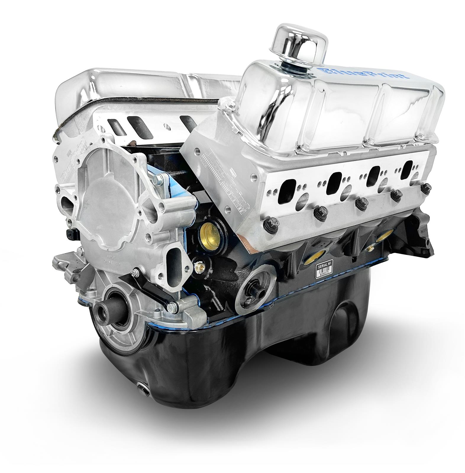 BluePrint Engines Ford 347 C.I.D. 415 HP Base Stroker Long Block Crate Engines BP3479RCT image 1
