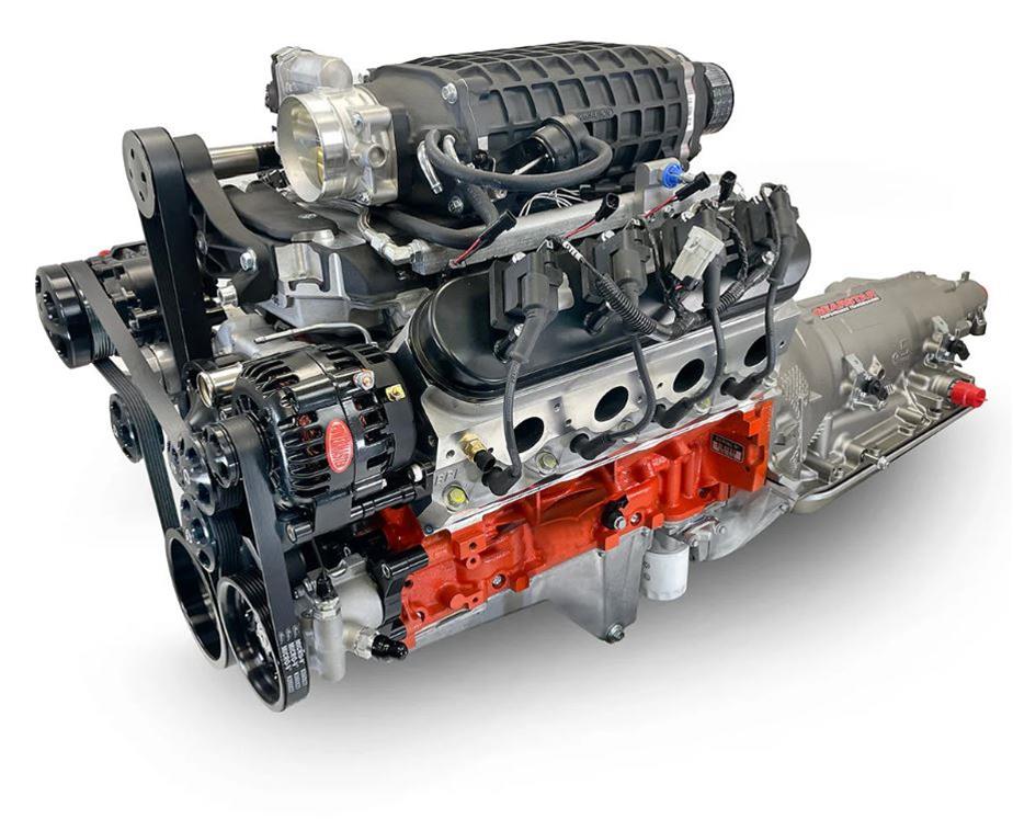 BluePrint Builder Series LS427/800HP Standard Edition EFI Supercharged Engine and 4L80E Trans Combos BLS427SCTKB4L7 image 0