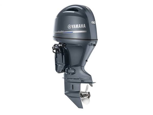 Yamaha 2019 90HP F90LB Outboard Motor – 4-Stroke, EFI, 20” Shaft, Remote Control image 0
