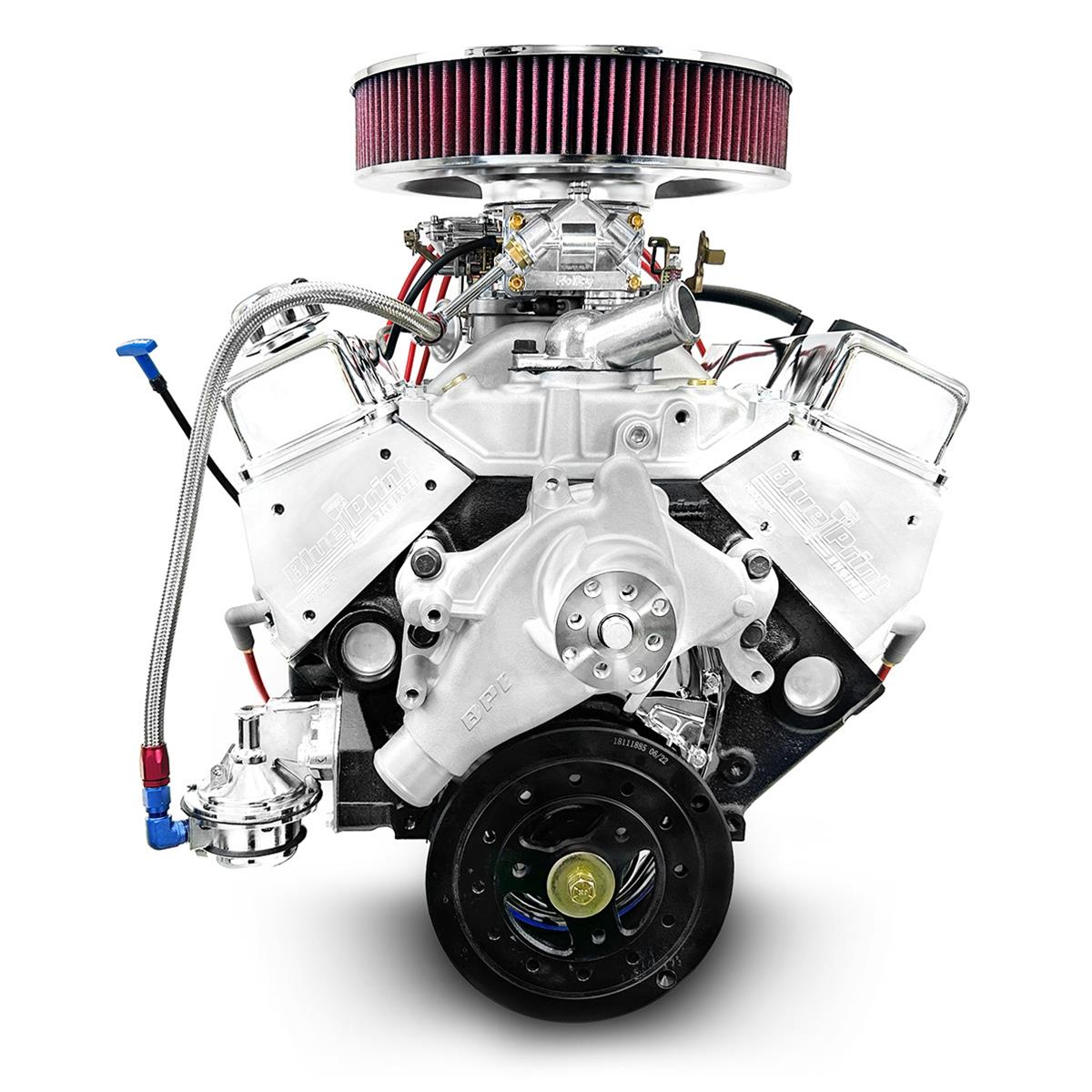 BluePrint Engines GM 383 C.I.D. 436 HP Dressed Stroker Long Block Crate Engines BP38318CTC1D image 2