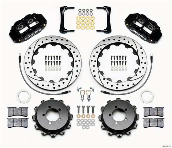 Wilwood Forged Narrow Superlite 4R Big Brake Rear Brake Kits 140-12871-D image 1