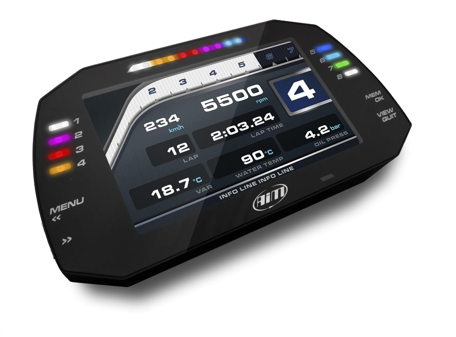 AiM Sports MXG 1.2 Data Loggers XA4MXG12A40R01 image 2