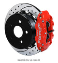 Wilwood Forged Narrow Superlite 4R Big Brake Rear Parking Brake Kits 140-13969-DR image 0