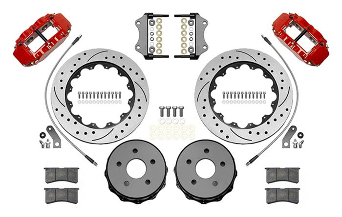 Wilwood Forged Narrow Superlite 4R Big Brake Rear Parking Brake Kits 140-15930-DR image 1