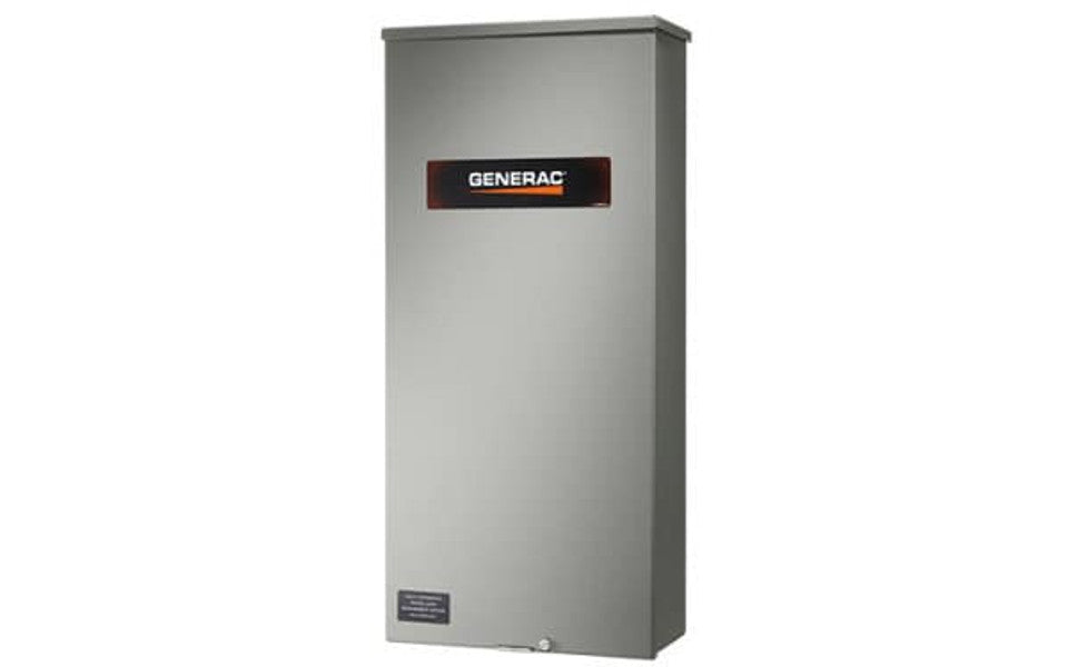 Generac 200A Automatic Transfer Switch NEMA 3R Indoor-Outdoor Whole House + 20-Circuit Load Center | RXGW20SHA3 image 0