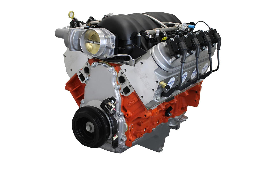 BluePrint Engines Pro Series Chevy LS 427 C.I.D. 625HP EFI Retrofit Dressed Long Block Crate Engines PSLS4272CTF image 0